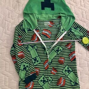 Minecraft Kids One Piece Cozy Jumpsuit